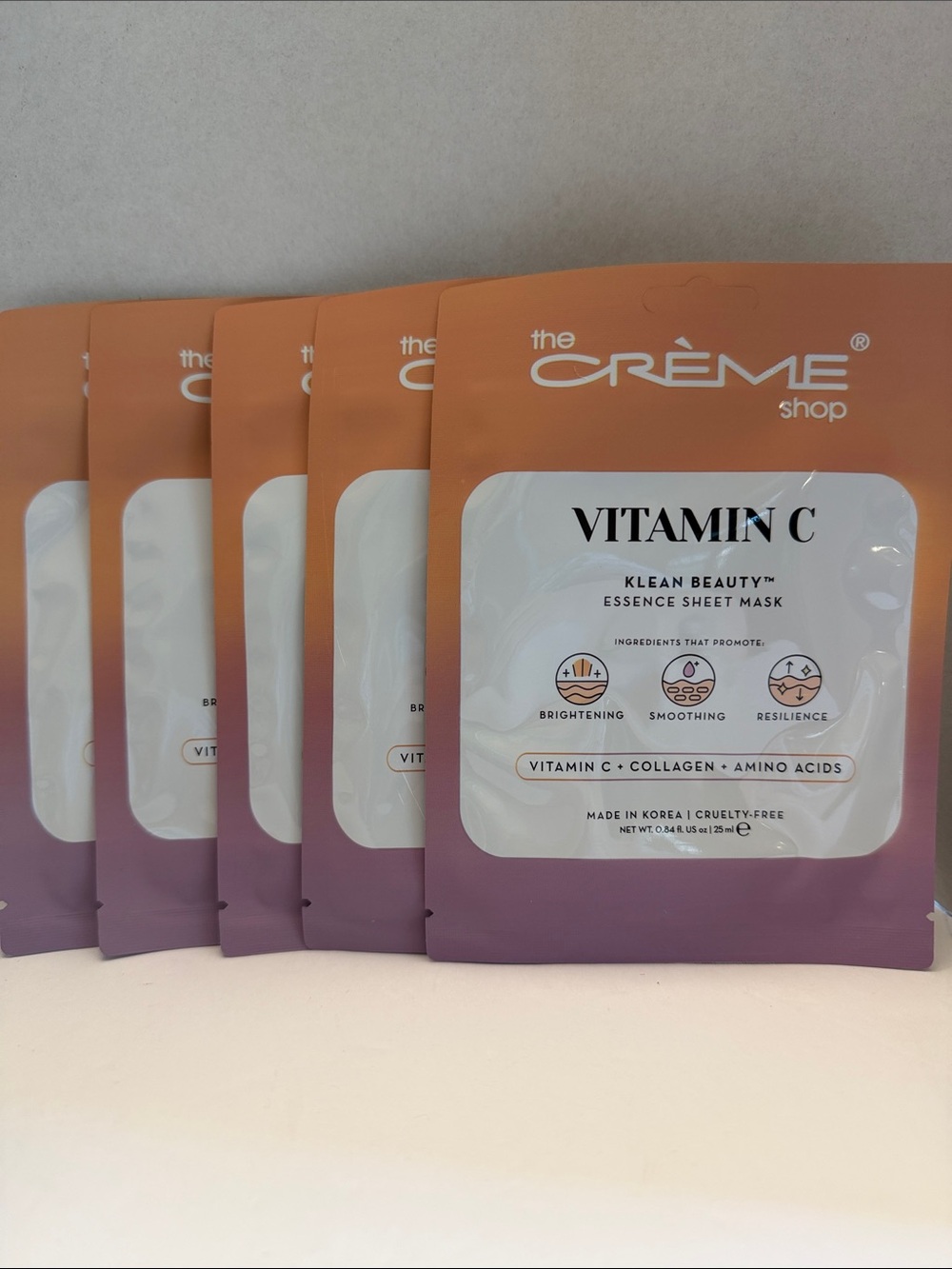 💰 Set of 5 The Creme Shop Vitamin C Mask